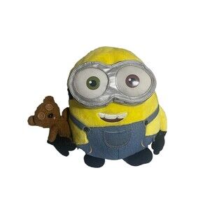 Universal Studios Exclusive Despicable Me Minion Bob with Teddy Bear Plush